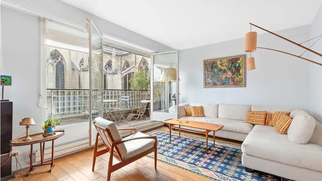 Duplex Vue Tour Eiffel 아파트 파리