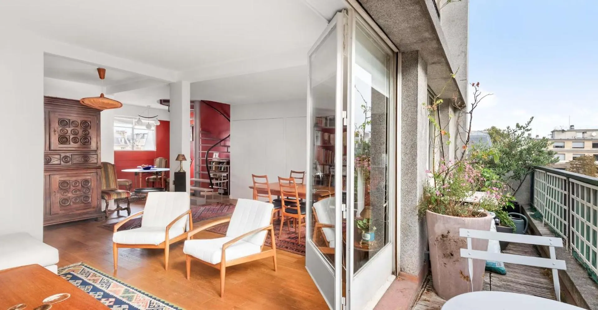 Duplex Vue Tour Eiffel 아파트 파리